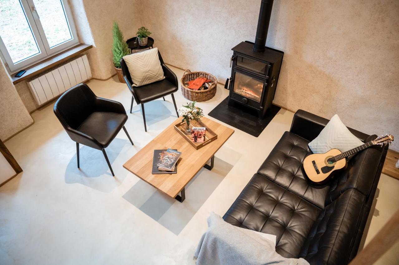 Cottage Breton - Gite De Charme En Centre Finistere Plonévez-du-Faou Екстериор снимка