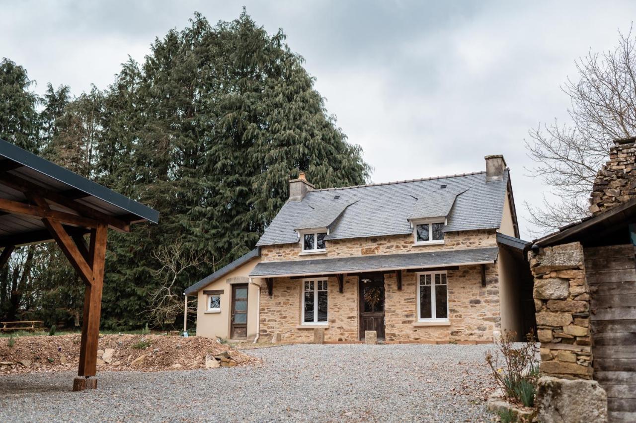 Cottage Breton - Gite De Charme En Centre Finistere Plonévez-du-Faou Екстериор снимка